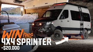 WIN This 4x4 Turbo Diesel Sprinter Van Conversion  20000 at Forged4x4 [upl. by Sayette]