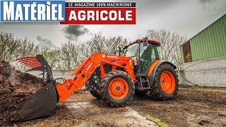 Test Drive du Kubota M5111 by Matériel Agricole [upl. by Yahsan]