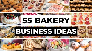 55 Baked Goods to Sell  Bakery Business Ideas You Can Start From Home [upl. by Noillimaxam]