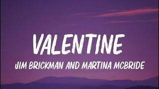 Jim Brickman Martina McBride  My Valentine Lyrics [upl. by Eceinwahs]