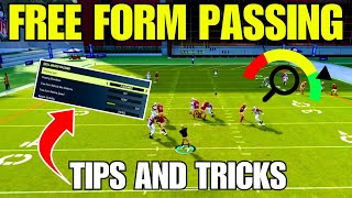 How to Perfect FreeForm Passing in Madden 23 Tips and Tricks madden23 [upl. by Ahsenod]