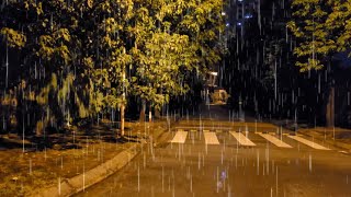 Rain Sounds for Sleeping no Thunder  99 Fall Asleep Instantly with Rain Sounds [upl. by Ansaev]