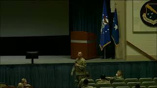 Closing Remarks with CMSAF JoAnne Bass 17 Feb 2022 [upl. by Aracot]