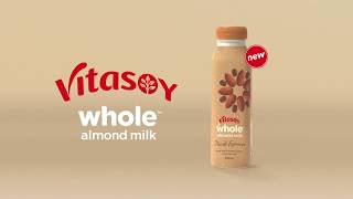 New Vitasoy Whole Double Espresso Almond Milk [upl. by Akihdar227]