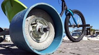 How To Make Legit Drift Trike Wheels [upl. by Laurianne]