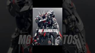 Custom Build MG Barbatos Resin Black Version Dojo gundambuilder gundam barbatos gunpla custom [upl. by Ennaeel11]