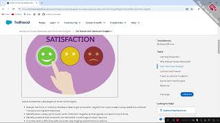 Get Started with Sentiment Insights  Salesforce Trailhead [upl. by Laenej]