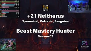 21 Neltharus  BM Hunter PoV  Tyrannical Volcanic Sanguine [upl. by Catherina87]