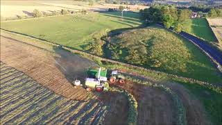 P amp P Macdonald of Haydon Bridge Northumberland chopping silage [upl. by Nazar]