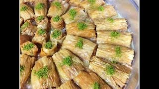 Gazete baklava ustasından püf noktalarıyla sesli anlatımlı [upl. by Lyrak]