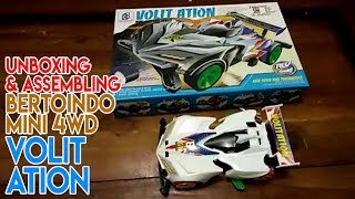 UNBOXING AND ASSEMBLING BERTOINDO MINI 4WD VOLIT ATION [upl. by Aillicirp]