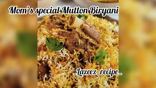 Mom’s special mutton biryani  homemade biryani masala  Dum Biryani [upl. by Bergh]