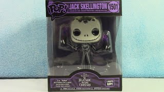 Funko POP NBC Jack Skellington Light Up Candelabra Unboxing [upl. by Ful815]