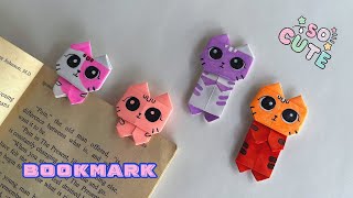 🥰Cute Origami Bookmark 🔖  DIY Paper Bookmark  Craft Ideas diy origamibookmark cutecraft [upl. by Childs]