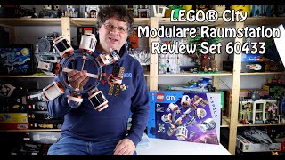 Review LEGO Modulare Raumstation City Space Set 60433 [upl. by Assehc424]