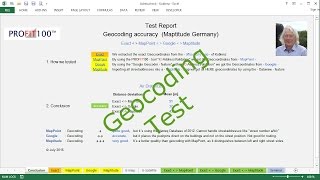 Maptitude Geocoding accuracy [upl. by Nila]