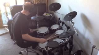 The Clash  Rock The Casbah Roland TD12 Drum Cover [upl. by Ecreip]