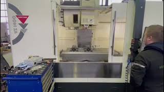 Wemas VZ1400 machining center HeidenHain TNC 620 Mach4Metal 1400 x 700 x 700 [upl. by Yddet]