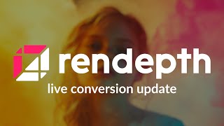 Live 2D to 3D Photo Conversion in Rendepth  Stereo 3D Media Player [upl. by Anyak2]