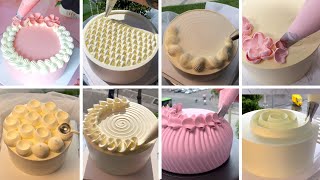 DID YOU KNOW THESE PIPING TRICKS Nozzle Design for a CAKE  💫❣️ [upl. by Alasteir]