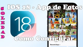 IOS 18  Como Personalizar la App de FOTOS 🤩 [upl. by Opalina921]