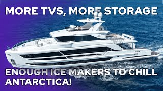 Yacht Tour  Horizon FD100  Hidden Features and Unbelievable Space [upl. by Etneciv]