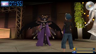 LadyDevimon mega digivolves to Lilithmon Great Demon Lord Digivolution  Digimon World ReDigitize [upl. by Bryce]