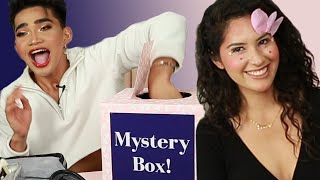 Mystery Box Makeup Challenge Feat Bretman Rock [upl. by Sale]