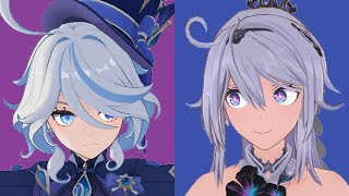 Genshin quotcharacter songquot VS Honkai quotcharacter songquot [upl. by Gussy]