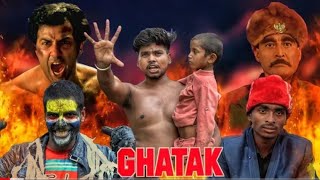 Ghatak Fighting Scene  Spoof Video Sunny Deol Dialogue  He Majdur Ka Hath He Katiya  Rk Kashyap [upl. by Notnyw]