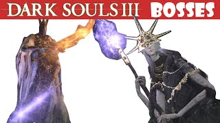 Dark Souls 3 guia PONTIFICE SULYVAHN y ALDRICH EL DEVORADIOSES  Trucos para matar estos bosses [upl. by Helse]