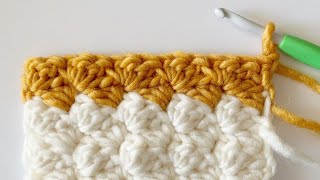 Crochet Sedge Stitch [upl. by Atinram]