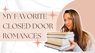 My favorite closed door romance novels [upl. by Nivahb]