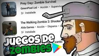 probé LOS MEJORES JUEGOS de ZOMBIES en CELULAR 💀 [upl. by Dahraf619]