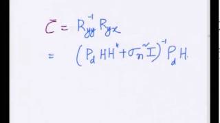 Mod01 Lec22 MIMO MMSE Receiver and Introduction to SVD [upl. by Pavla]