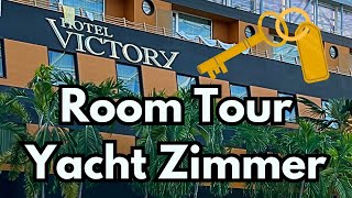 Therme Erding  Hotel Victory  Ich zeige euch ein Yacht Zimmer und nehme euch mit zum Frühstück 🔑 [upl. by Pyle]