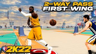 NEW LEBRON JAMES BUILD on NBA 2K22 CURRENT GEN  TWO WAY PASS FIRST WING BUILD [upl. by Kahaleel]