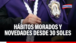 🔴🔵Señor de los Milagros Hábitos morados y novedades para todas las edades desde los 30 soles [upl. by Cand]