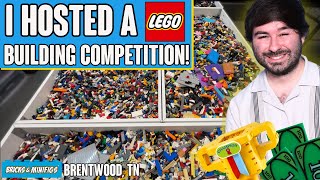 I Hosted an EPIC LEGO Building Competition at BRICKS AND MINIFIGS Brentwood TN [upl. by Stanislaw]