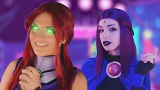 ASMR  Starfire amp Raven Update Your Costume  Teen Titans Roleplay w Gibi [upl. by Iow230]