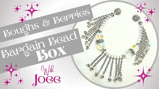 SPARKLE FRINGE JEWELRY SET Nov 24 Bargain Bead Box [upl. by Liuqa]