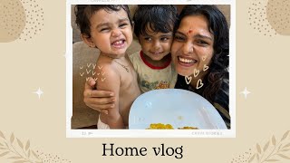 A Flop Pancake 🥞 Recipe  Home Vlog  Family Vlog  Parvathy Vijay  Yamika [upl. by Ancier]