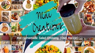 Mai Homemade Salad Dressing  Easy Recipe  Own Recipe [upl. by Joannes977]