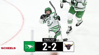 UND Hockey  Highlights vs Minnesota State  102823 [upl. by Katusha85]