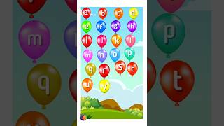 the balloon song for learning alphabets  abcd balloon song  abc balloons [upl. by Oiragelo]