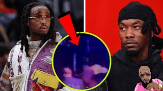 Footage Cardi B Goes Off On Offset and Quavo For FGHT At Grammys [upl. by Akerley366]