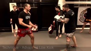 Advanced Missed Kick Recovery Technique by Mark Dellagrotte [upl. by Wehttam]