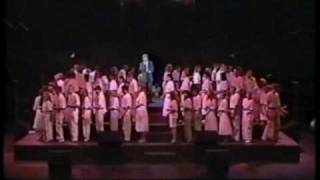 World Youth Choir 1989 singing Go Down Moses [upl. by Sidman305]