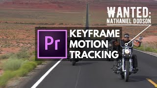 Auto amp Manual Motion Tracking an Object with Premiere Pro [upl. by Jennette]