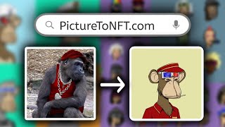 How to turn any picture into a NFT for FREE  Complete tutorial  best way [upl. by Nydnarb834]